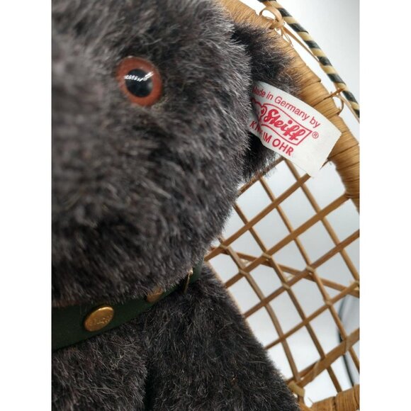 Steiff Limited Edition Teddy Bear 2007 Alpaca W/ Green Collar & Certificate - Picture 2 of 7